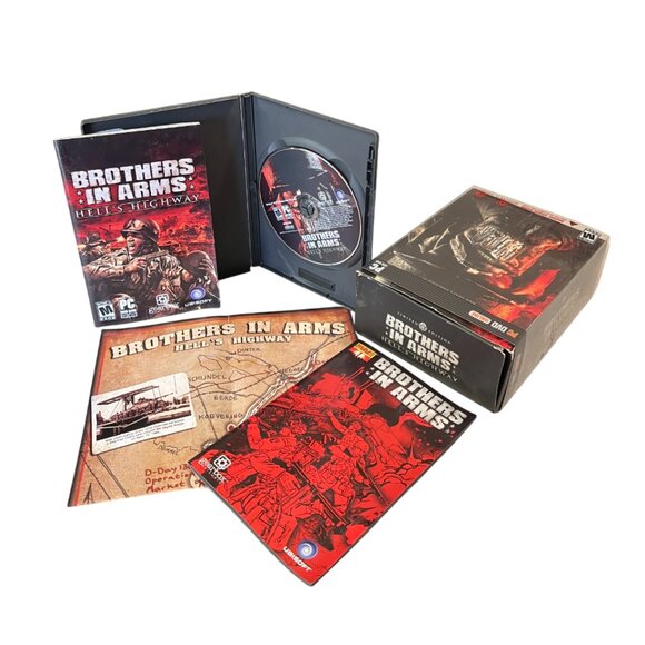Brothers in Arms Hell's Highway Limited Edition (PC-DVD-2008) Pre-owned - Picture 2 of 13